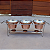 Kit Fondue Cobre 3 Panelas C/Suporte inox - Imagem 4