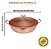 Rechaud Cobre Banho Maria 7,5 L Linha Premium - Imagem 4