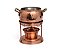 Rechaud Cobre Fondue Carne Vinho - Imagem 1