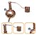 Alambique Cobre 40l Completo - Imagem 2