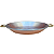Paella Cobre Puro Com Aluminio - Imagem 1