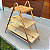 Escadinha Prateleira De Cobre 3 Andares Para Buffet - Imagem 3