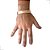 Bracelete Pulseira De Cobre Puro Radiestesia Ayurveda - Imagem 8