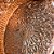 Champanheira Em Cobre Puro Oval Floral Modelo Rustica Evento - Imagem 7