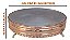 Boleira Cobre/aluminio/ Pé De Bronze 45x10 Cm Metal Arte - Imagem 2