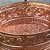 Kit Cuba E Torneira Cobre Puro Oval Floral Rustica Banheiro - Imagem 5