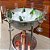 Champanheira Com Suporte Inox Cor Prata Com Bandejas Taças - Imagem 5