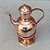 Rechaud Samovar Em Cobre Puro 2 Litros Metal Arte - Imagem 4