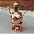 Rechaud Samovar Em Cobre Puro 2 Litros Metal Arte - Imagem 2