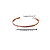 Pulseira De Cobre Puro Ajustavel Minimalista - Imagem 5