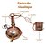 Alambique Cobre 200l Completo - Imagem 3