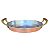 Frigideira Cobre Puro Alça Bronze 23 Cm Restaurante Buffet - Imagem 1