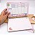 Planner com Espiral Fofo 52 Folhas - Rosa-Cactus - 18 x 12cm - Imagem 2