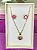 CONJUNTO STRASS ROSA - Imagem 2