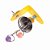 Mastigação Pendurado Swing Gaiola Brinquedo, Brinquedos Parrot Bell, Pássaros - Imagem 7