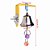 Mastigação Pendurado Swing Gaiola Brinquedo, Brinquedos Parrot Bell, Pássaros - Imagem 10