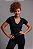 Blusa dry longa Preto - Imagem 3