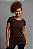Blusa dry alongada marrom - Imagem 1