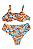 Conjunto Biquíni hot pants fio duplo - Imagem 1