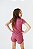 Conjunto T-shirts com bermuda sobreposta rosa juvenil - Imagem 2