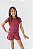 Conjunto T-shirts com bermuda sobreposta rosa juvenil - Imagem 1