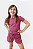 Conjunto T-shirts com bermuda sobreposta rosa juvenil - Imagem 3