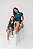 Conjunto verde top com bermuda sobreposta juvenil - Imagem 3