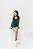 Conjunto verde top com bermuda sobreposta juvenil - Imagem 2