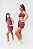 Conjunto top e bermuda sobreposta Rosa - Imagem 3