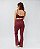 Conjunto flare marsala com top regulagem - Imagem 2