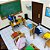 Quadro Cenário Miniatura Sala de Aula - Escola - Imagem 4