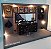 Quadro Cenário Miniatura Barbearia com Led - Salão - Imagem 4