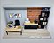 Quadro Cenário Miniatura Escritório - Imagem 5