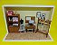 Quadro Cenário Miniatura Ateliê de Costura Costureira - Imagem 2