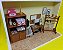 Quadro Cenário Miniatura Ateliê de Costura Costureira - Imagem 4