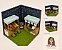 Quadro Cenário Miniatura Feirante - Feira - Imagem 1