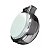 Lanterna Foguinho Bojuda Cromada Led 12/24V Cristal - H3 - Imagem 1