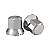 Kit 10 Capas de Porca Cromada 33MM - Nicolini - Imagem 2