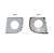 Moldura Farol Principal Lado Esquerdo Volkswagen 8-150 - BF - Imagem 2