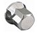 Capa de Porca Cromada 30MM - Nicolini - Imagem 1
