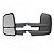 Espelho Retrovisor Convexo Bipartido com Braço Longo Lado Esquerdo - VW DELIVERY EXPRESS 18/... - BEPO - W806A - Imagem 1