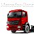 Faixa Tapa-Sol Cromada - MB AXOR Cabine Alta - Decal Line - 0257400 - Imagem 1