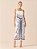 Vestido Super Midi Estampado - Imagem 1