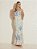 Vestido Longo Sereia Estampado - Imagem 1