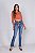 Calça Jeans Flare Cropped Trich - Imagem 1