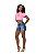 Bermuda Mom Jeans Trich - Imagem 1