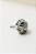 Puxador de Porcelana off-white com floral preto - Imagem 3