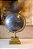 Globo Terrestre - esfera giratória G - base metal cor dourado - Imagem 1