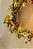 Guirlanda meio arco de Flores Naturais Desidratadas – Tons de Amarelo e Verde - Imagem 3