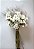 Mini buquê com Flores desidratadas - Melissa branca - Imagem 1